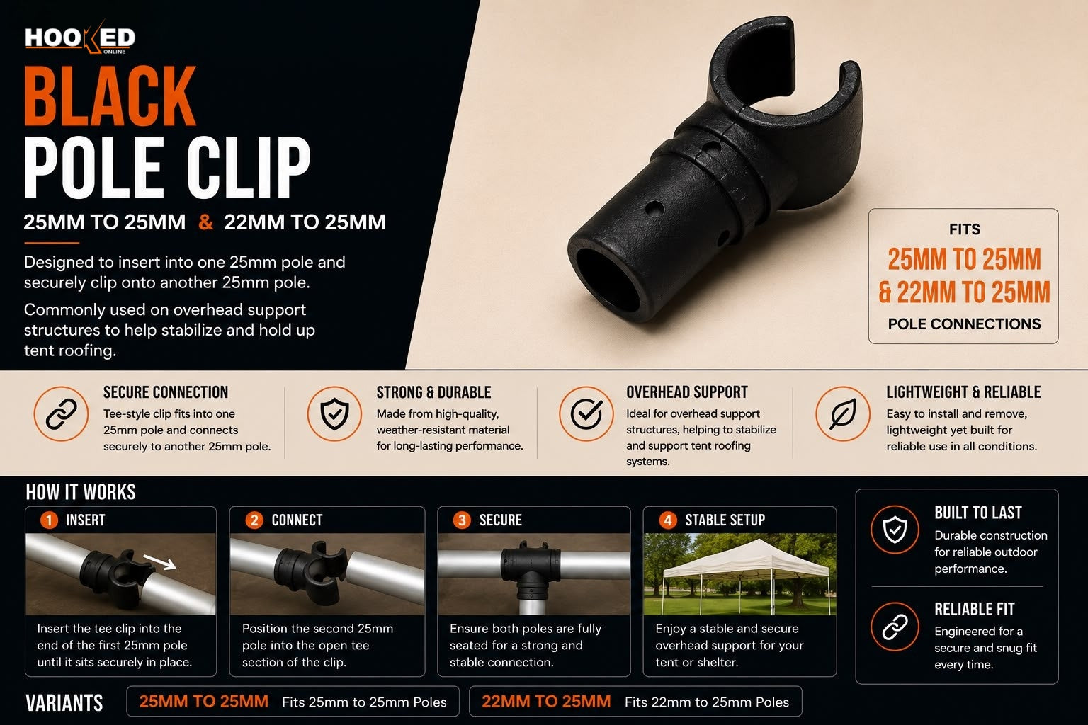 Black Pole Clip