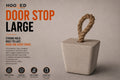 Large Cement Door Stopper - Natural Finish