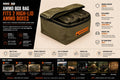 Ammo Box Bag – Fits 2 High-Lid Ammo Boxes