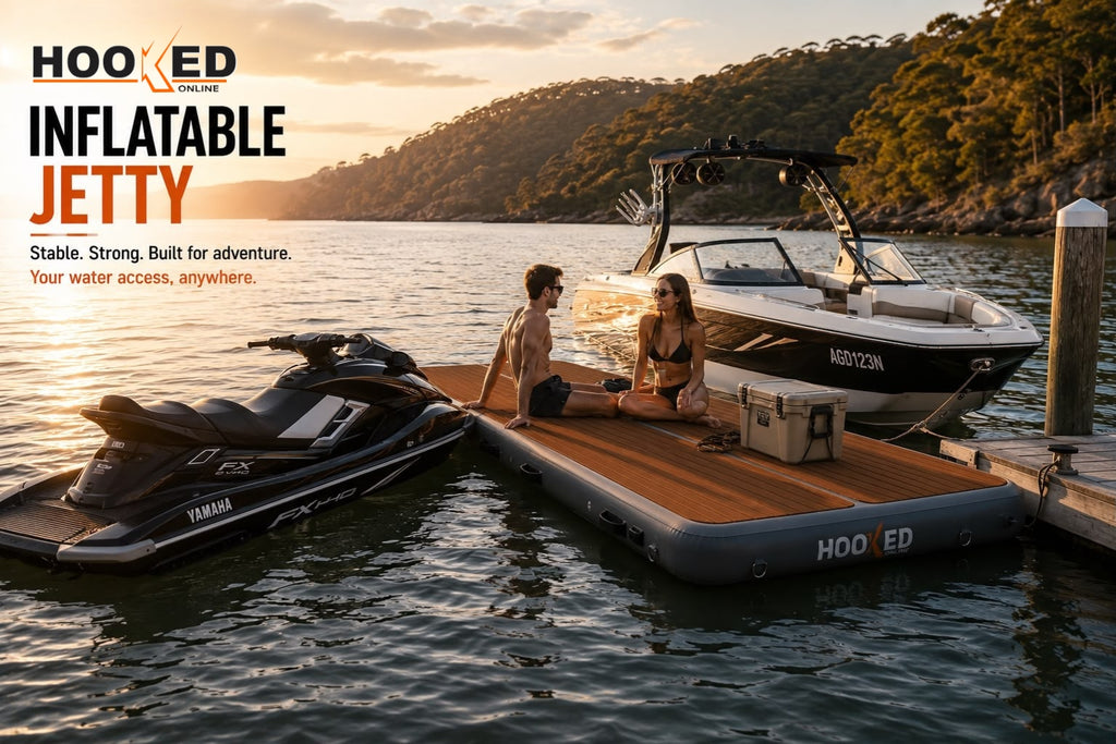 Inflatable Jetty on water - HOOKED ONLINE