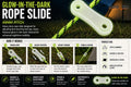 Glow-in-the-Dark Rope Slide – 49mm Pitch