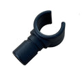 Black Tee Pole Clip – 22mm to 25mm Fit