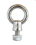 Stainless Steel Eye Nut with M6 Bolt and Nylon Washer