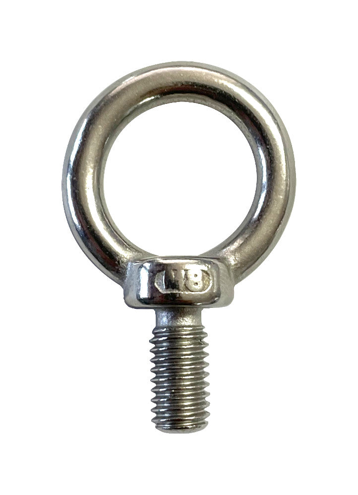 Stainless Steel Eye Bolt – M8 Thread (15mm Length)