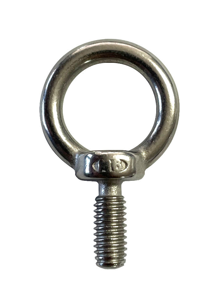 Stainless Steel Eye Bolt – M6 Thread (14mm Length)
