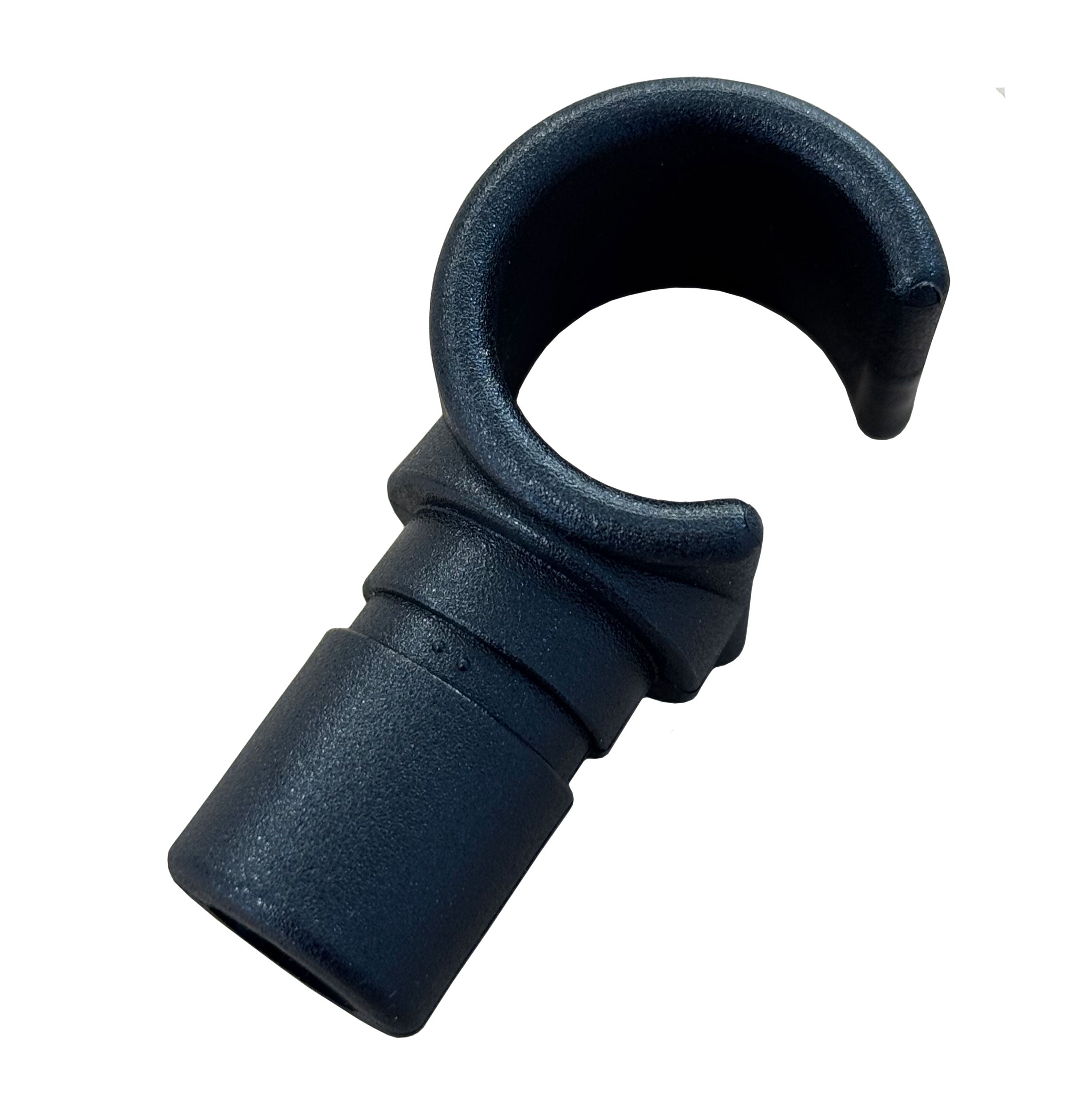 Black Pole Clip – Fits 22mm to 25mm Poles